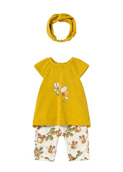 Mayoral Komplet t-shirt i legginsy 1763 Żółty Regular Fit ze sklepu MODIVO w kategorii Odzież dla niemowląt - zdjęcie 182638157