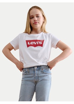 Levi's® T-Shirt 4EK825-W5J Biały Regular Fit ze sklepu MODIVO w kategorii Bluzki dziewczęce - zdjęcie 182638225