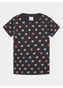Champion T-Shirt 404617 Czarny Regular Fit ze sklepu MODIVO w kategorii T-shirty chłopięce - zdjęcie 182638236