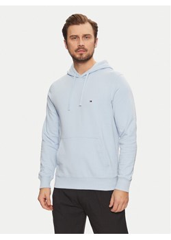 Tommy Hilfiger Bluza Essential MW0MW37235 Błękitny Regular Fit ze sklepu MODIVO w kategorii Bluzy męskie - zdjęcie 182638238