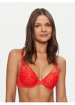 Chantelle Biustonosz push-up Philter C22CNR Pomarańczowy ze sklepu MODIVO w kategorii Biustonosze - zdjęcie 182638275