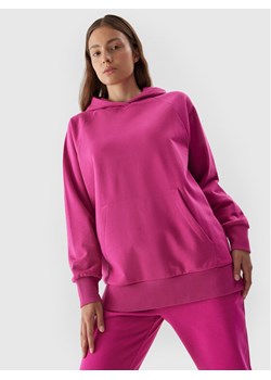 4F Bluza 4FAW23TSWSF0725 Różowy Regular Fit ze sklepu MODIVO w kategorii Bluzy damskie - zdjęcie 182638496