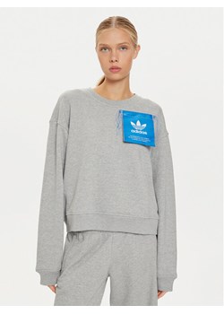 adidas Bluza Ksenia IW5666 Szary Loose Fit ze sklepu MODIVO w kategorii Bluzy damskie - zdjęcie 182638568
