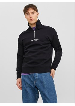 Jack&Jones Bluza Vesterbro 12241777 Czarny Relaxed Fit ze sklepu MODIVO w kategorii Bluzy męskie - zdjęcie 182638645