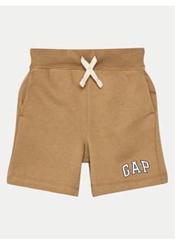 Gap Szorty sportowe 875152-02 Beżowy Regular Fit ze sklepu MODIVO w kategorii Spodenki chłopięce - zdjęcie 182638649