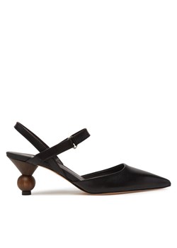 Weekend Max Mara Sandały 2515521035600 Czarny ze sklepu MODIVO w kategorii Czółenka - zdjęcie 182638676