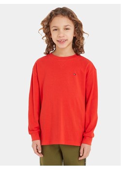 Tommy Hilfiger Bluzka Essential KB0KB08576 S Pomarańczowy Regular Fit ze sklepu MODIVO w kategorii T-shirty chłopięce - zdjęcie 182638746