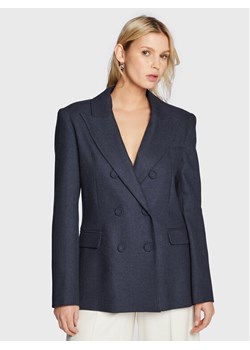 MVP Wardrobe Marynarka Giacca MVPI2GI039.0PN0034 Granatowy Regular Fit ze sklepu MODIVO w kategorii Marynarki damskie - zdjęcie 182638766