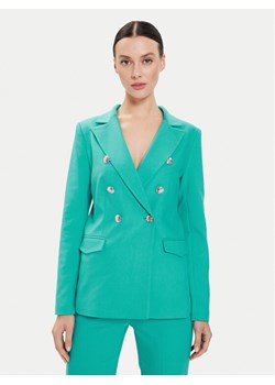 Morgan Marynarka 241-VACI.F Turkusowy Regular Fit ze sklepu MODIVO w kategorii Marynarki damskie - zdjęcie 182638948