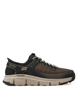 Skechers Sneakersy Slip-ins: Summits AT 237622/BRTP Brązowy ze sklepu MODIVO w kategorii Buty sportowe męskie - zdjęcie 182639037