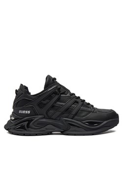 Guess Sneakersy Belluno Low FMTBEL ELE12 Czarny ze sklepu MODIVO w kategorii Buty sportowe męskie - zdjęcie 182639219
