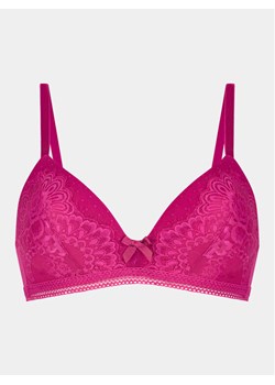 Hunkemöller Biustonosz bezfiszbinowy Bessie Non Wired Low D Pu 202655 Różowy ze sklepu MODIVO w kategorii Biustonosze - zdjęcie 182639268