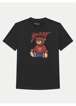 Guess T-Shirt H4BJ06 I3Z14 Czarny Regular Fit - id: 0000304571244 - marki Guess - 182639277 Guess T-Shirt H4BJ06 I3Z14 Czarny Regular Fit ze sklepu MODIVO w kategorii Bluzki dziewczęce - zdjęcie 182639277