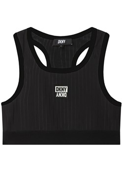 DKNY Top D35S91 D Czarny Regular Fit ze sklepu MODIVO w kategorii Staniki dla dziewczynki - zdjęcie 182639385