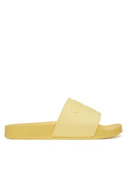 Guess Klapki E5GZ07BB00F Żółty ze sklepu MODIVO w kategorii Klapki damskie - zdjęcie 182639407