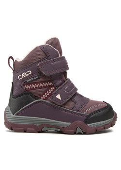 CMP Śniegowce Kids Pyry Snow Boot Wp 38Q4514 Fioletowy ze sklepu MODIVO w kategorii Buty zimowe dziecięce - zdjęcie 182639489