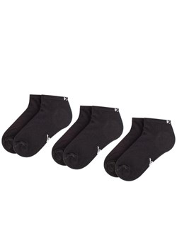 Kappa Zestaw 3 par niskich skarpet unisex 704275 Czarny ze sklepu MODIVO w kategorii Skarpetki męskie - zdjęcie 182639525
