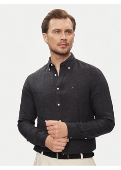 Tommy Hilfiger Koszula MW0MW34602 Czarny Regular Fit ze sklepu MODIVO w kategorii Koszule męskie - zdjęcie 182639545