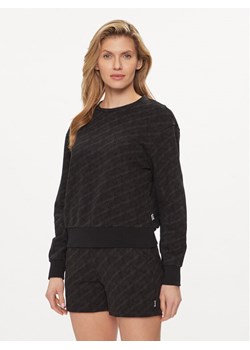 EA7 Emporio Armani Bluza 3DTM06 TJUAZ 1200 Czarny Regular Fit ze sklepu MODIVO w kategorii Bluzy damskie - zdjęcie 182639547