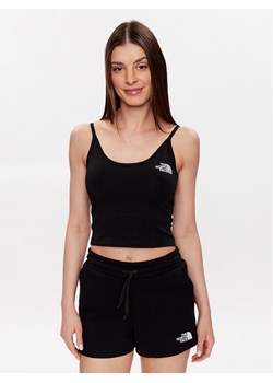 The North Face Top NF0A55AQ Czarny Cropped Fit ze sklepu MODIVO w kategorii Bluzki damskie - zdjęcie 182639577