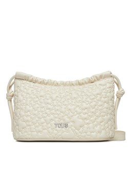 TOUS Torebka Puffy Bear 2002185301 Écru ze sklepu MODIVO w kategorii Listonoszki - zdjęcie 182639769