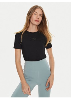 Guess T-Shirt Marika V4YI22 KCD02 Czarny Regular Fit ze sklepu MODIVO w kategorii Bluzki damskie - zdjęcie 182639857