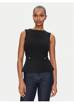Guess Bluzka W5GP54 KCBO2 Czarny Regular Fit ze sklepu MODIVO w kategorii Bluzki damskie - zdjęcie 182639937
