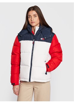 Tommy Jeans Kurtka puchowa Alaska DW0DW14288 Kolorowy Regular Fit ze sklepu MODIVO w kategorii Kurtki damskie - zdjęcie 182639977