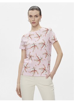 Marella T-Shirt Corone 2413971021200 Różowy Regular Fit ze sklepu MODIVO w kategorii Bluzki damskie - zdjęcie 182640025