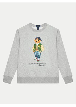 Polo Ralph Lauren Bluza 323960439003 Szary Regular Fit ze sklepu MODIVO w kategorii Bluzy chłopięce - zdjęcie 182640107