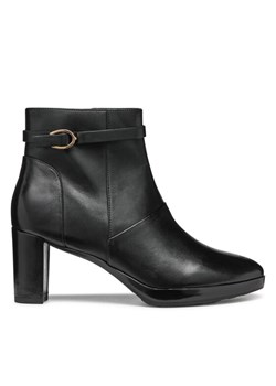 Geox Botki D Walk Pleasure 60 D46TEA 00043 C9999 Czarny ze sklepu MODIVO w kategorii Botki - zdjęcie 182640126