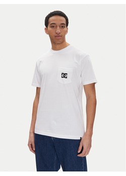 DC T-Shirt ADYZT05377 Biały Regular Fit ze sklepu MODIVO w kategorii T-shirty męskie - zdjęcie 182640186
