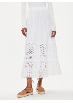 United Colors Of Benetton Spódnica trapezowa 49HSD003N Biały Regular Fit ze sklepu MODIVO w kategorii Spódnice - zdjęcie 182640225