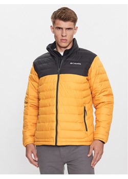 Columbia Kurtka przejściowa Powder Lite™ Jacket 169800 Żółty Regular Fit ze sklepu MODIVO w kategorii Kurtki męskie - zdjęcie 182640286