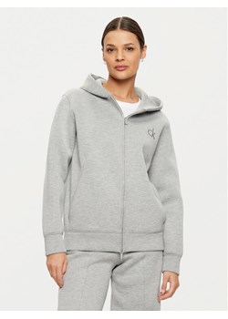 Calvin Klein Bluza K20K208087 Szary Relaxed Fit ze sklepu MODIVO w kategorii Bluzy damskie - zdjęcie 182640306