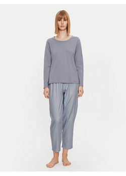 Selmark Piżama Corbatera P7373 Niebieski Regular Fit ze sklepu MODIVO w kategorii Piżamy damskie - zdjęcie 182640369