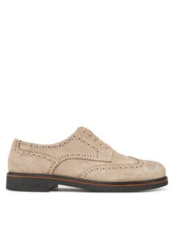 Pollini Półbuty SB10233G0MUB0104 Beżowy ze sklepu MODIVO w kategorii Półbuty męskie - zdjęcie 182640475