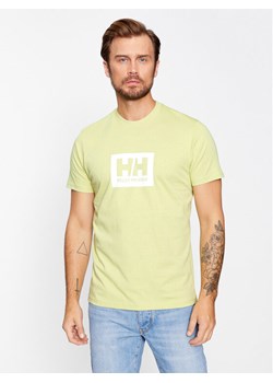 Helly Hansen T-Shirt Box 53285 Zielony Regular Fit ze sklepu MODIVO w kategorii T-shirty męskie - zdjęcie 182640665