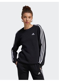 adidas Bluza HZ5744 Czarny Regular Fit ze sklepu MODIVO w kategorii Bluzy damskie - zdjęcie 182640669