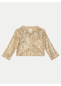 TWINSET Bluzka 251GJ2535 D Złoty Regular Fit ze sklepu MODIVO w kategorii Bluzki dziewczęce - zdjęcie 182640759