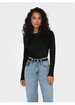 ONLY Bluzka Carlotta 15291987 Czarny Regular Fit ze sklepu MODIVO w kategorii Bluzki damskie - zdjęcie 182640777