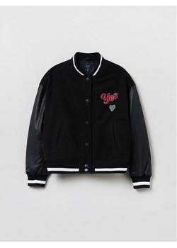 OVS Kurtka bomber 1817850 Czarny Regular Fit ze sklepu MODIVO w kategorii Kurtki chłopięce - zdjęcie 182640779