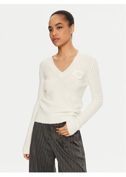 Liu Jo Sweter WF4431 MA49P Écru Regular Fit ze sklepu MODIVO w kategorii Swetry damskie - zdjęcie 182640816