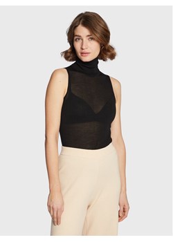 Calvin Klein Golf Extra Fine K20K204979 Czarny Slim Fit ze sklepu MODIVO w kategorii Swetry damskie - zdjęcie 182640918