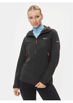 Salewa Kurtka outdoor Sella DST 28469 Czarny Regular Fit ze sklepu MODIVO w kategorii Kurtki damskie - zdjęcie 182640948