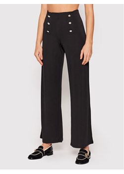 Lauren Ralph Lauren Spodnie materiałowe 200807573002 Czarny Wide Leg ze sklepu MODIVO w kategorii Spodnie damskie - zdjęcie 182641099