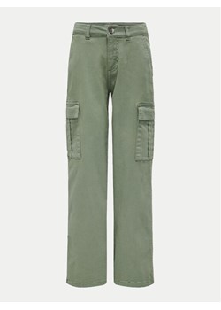 Kids ONLY Spodnie materiałowe Yarrow 15304049 Zielony Straight Fit ze sklepu MODIVO w kategorii Spodnie dziewczęce - zdjęcie 182641135