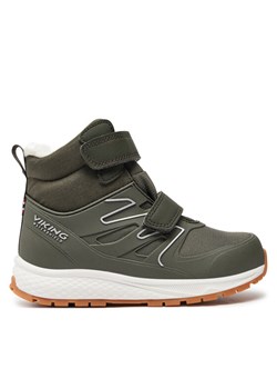 Viking Śniegowce Equip Defence Warm Wp 2V 3-94400-2437 Khaki ze sklepu MODIVO w kategorii Buty zimowe dziecięce - zdjęcie 182641145