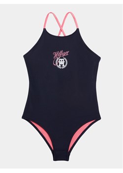 Tommy Hilfiger Strój kąpielowy UG0UG00716 Granatowy ze sklepu MODIVO w kategorii Stroje kąpielowe - zdjęcie 182641176