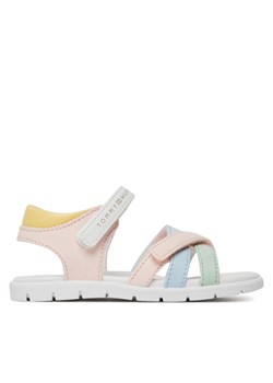 Tommy Hilfiger Sandały T1A2-33772-0326Y S Kolorowy ze sklepu MODIVO w kategorii Sandały dziecięce - zdjęcie 182641187